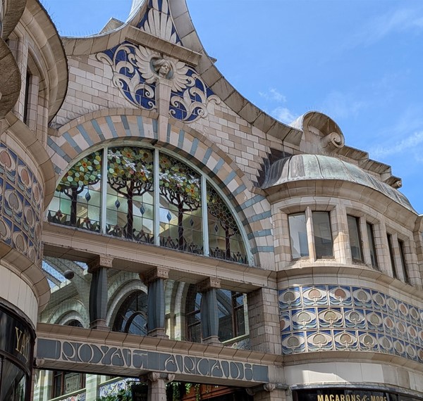 Image of decorative entrance details