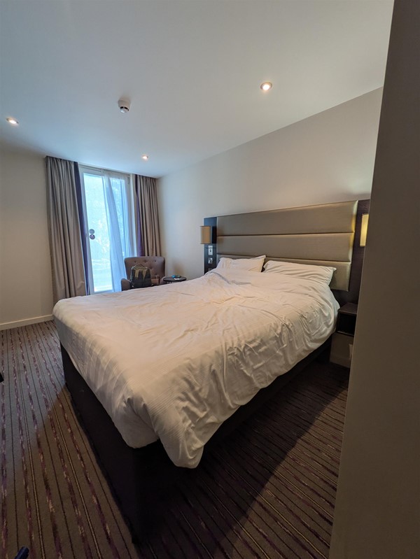 Image of bed in bedroom
