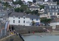 A view of the restaurant from the harbour.