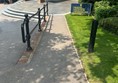 Gentle ramp to the club house
