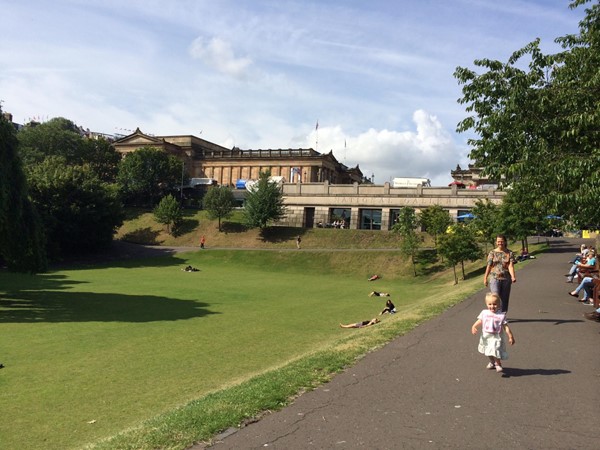 East Princes Street Gardens - Edinburgh  - East End