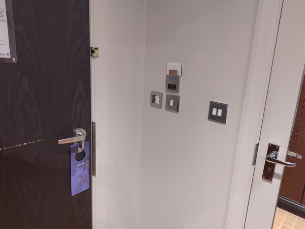 Standard height switches.