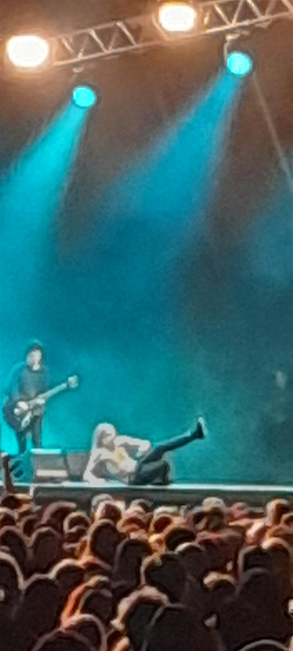 Image of a band on stage