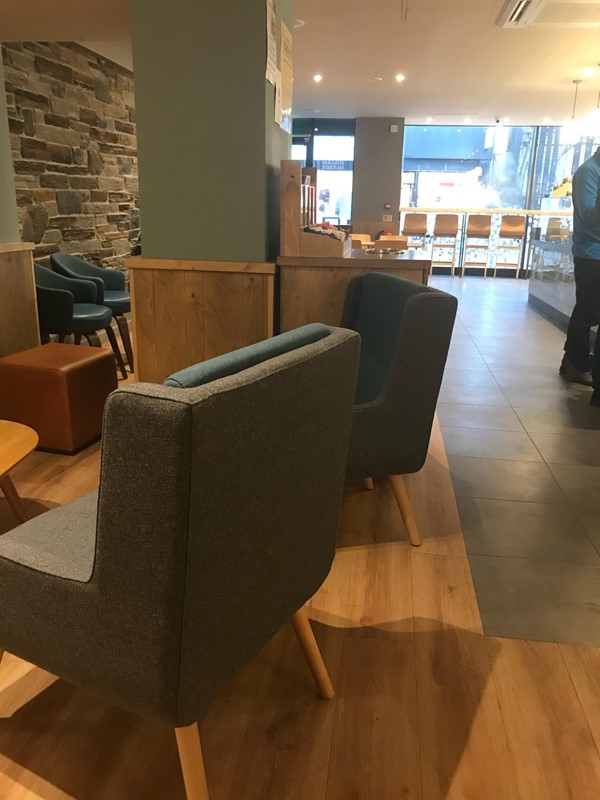 Comfortable Cafe seating