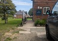 One short steep slope and a bit of wonky paving might need a push