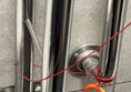 The emergency pull cord was deliberately tied so tight around the handrail that it took 10 mins for the manager to untie it.