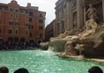 Photo of the Trevi Fountain.