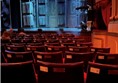 View of the stage