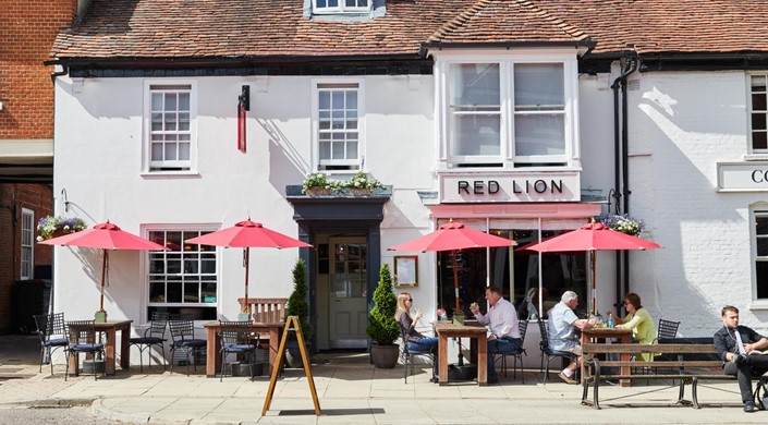 The Red Lion in Odiham