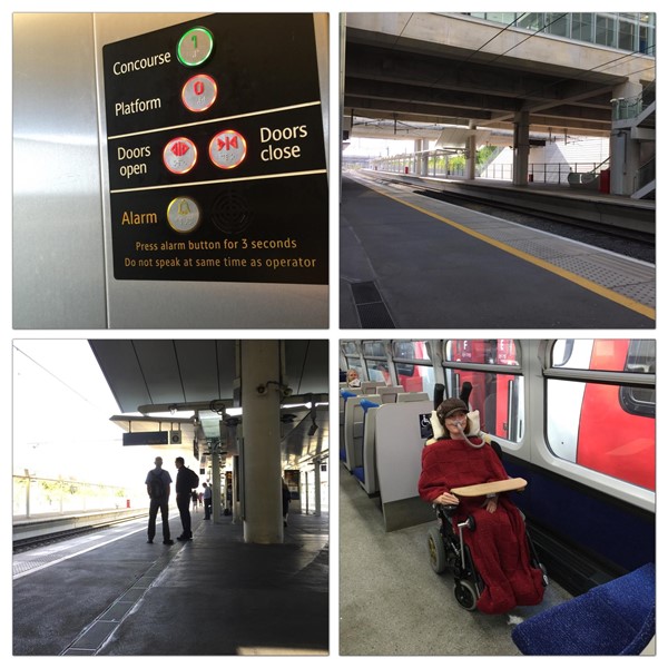 Platform and train 
