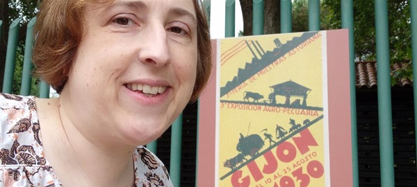 Lots of historic posters to see at the Museum of the Asturian people