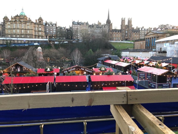 Picture of Christmas Market at East Princess Street Gardens