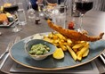 Delicious fish and chips