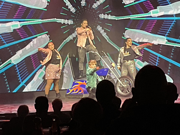 Image of people on stage