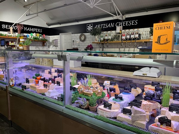 Another image of the cheese counter.