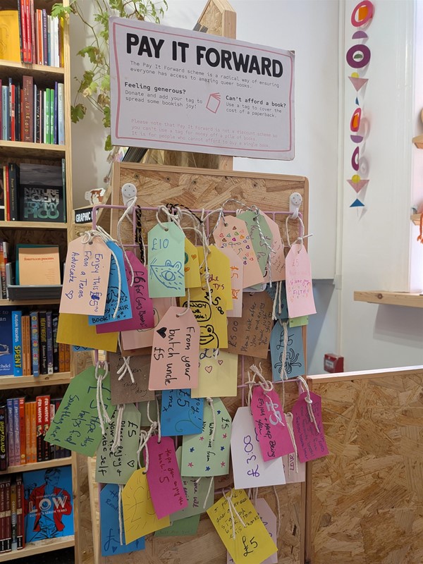 image of pay it forward tags