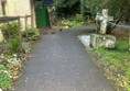 Pathway around the church