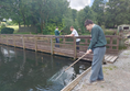 Fishing at Kilnsey Park