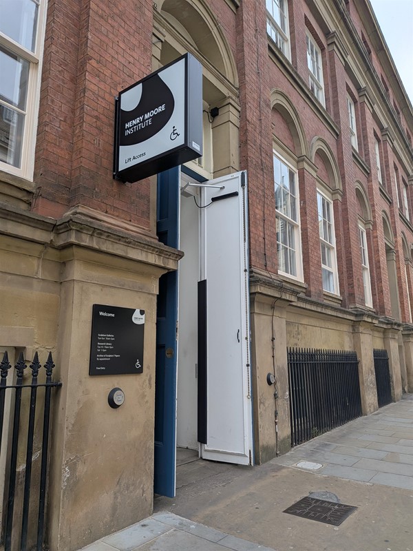 image of the outside accessible entrance