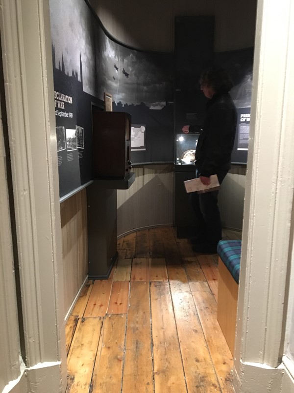 WW2 area was a tight squeeze but I got in