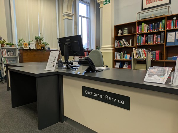 Image of  Customer Service desk