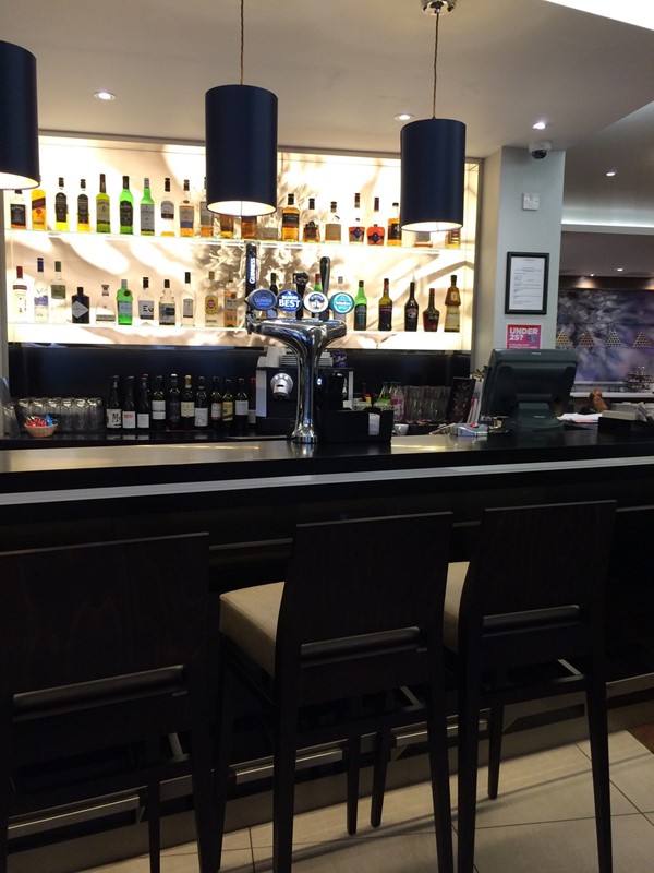 The bar