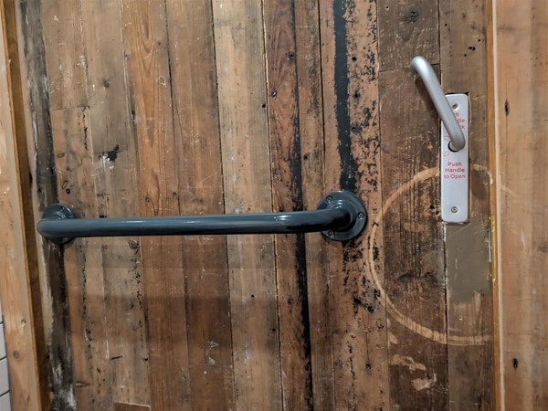 Image of door to accessible toilet