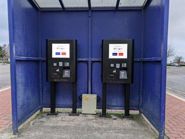 Image of pay and display machines