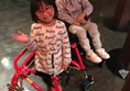 Ziyal and Anna just entering legoland