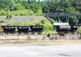 The mine wasn't accessible but the yard was and there were toilets here.