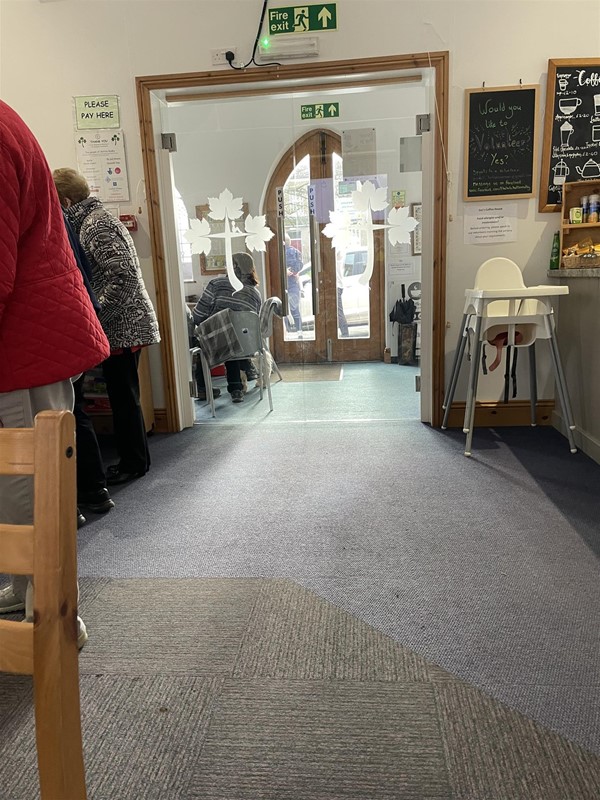 Image of a lobby area
