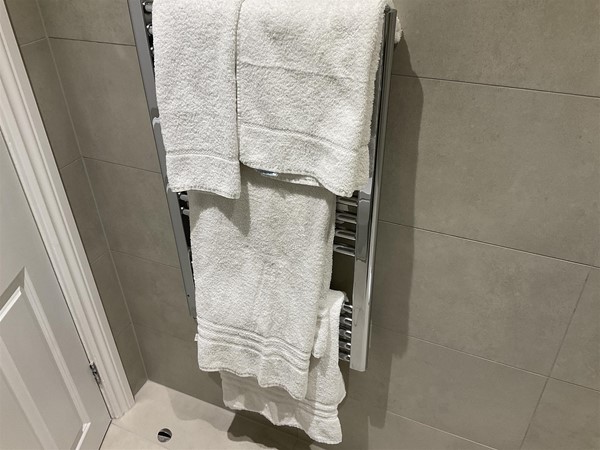 Image of a towel rack