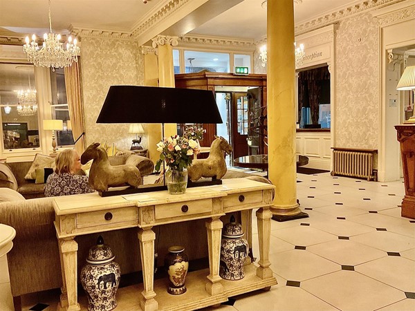 Image of  curious ornaments on a display table