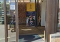 Image of a cafe entrance