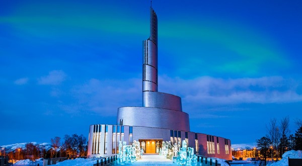 Northern lights cathedral