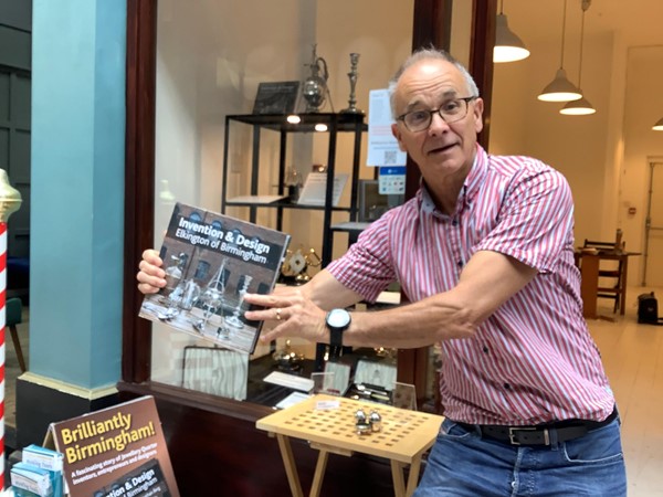 We met a local historian promoting his latest book on the history of Birmingham