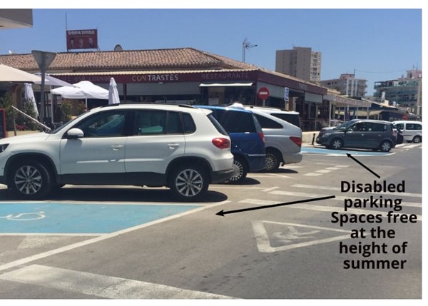 Parking in Javea