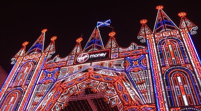 Edinburgh's Christmas at Virgin Money Street of Light