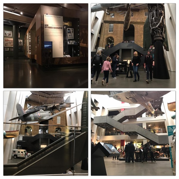 Low light in galleries and main hall.