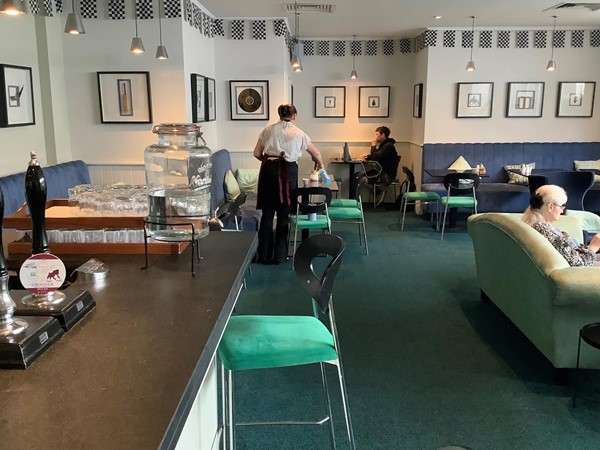 Bar area