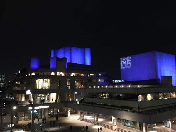 Exterior of The National Theatre.