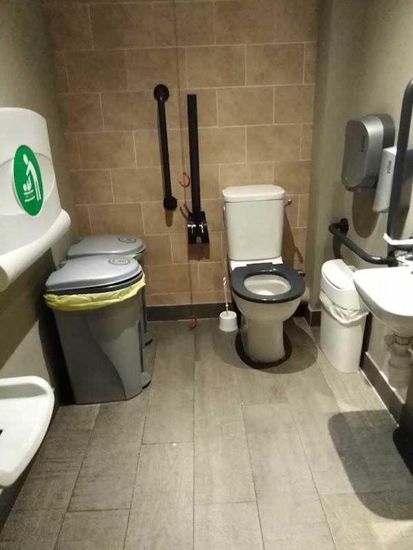 Disabled toilet.