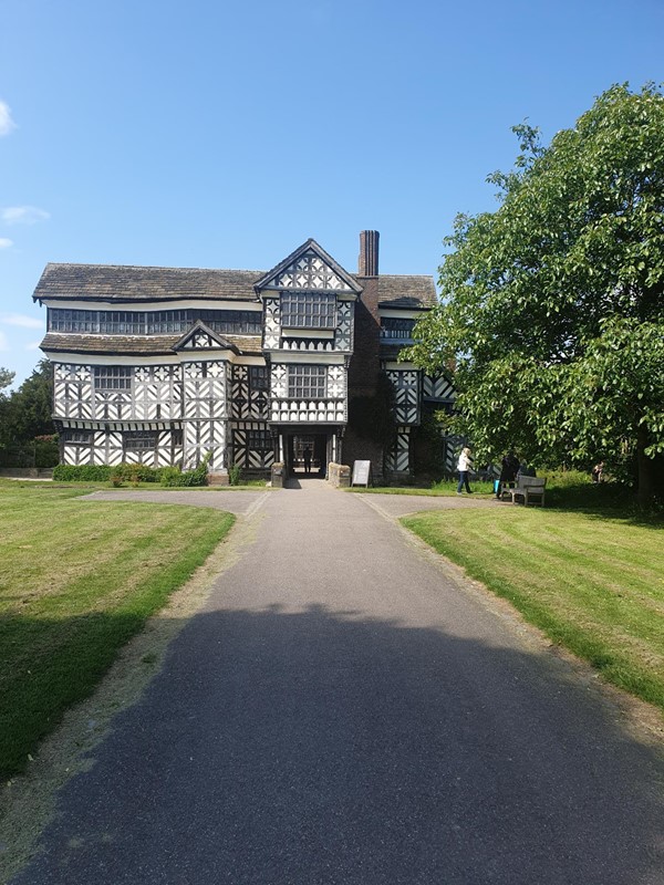 Pathway to Little Moreton Hall